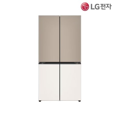 [LG][전국무료배송설치][24년]디오스 오브제컬렉션 매직스페이스 냉장고 870L 오브제 컬렉션 클레이 브라운/베이지(냉장고) [H875GCB111]